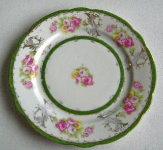 Imperial Crown China Austria Plate Beautiful Roses