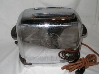 Vintage Generall Electric Pop Up Toaster 1939 Working