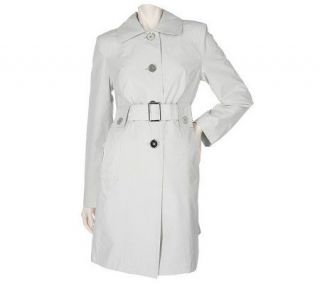 TowerCollection by London Fog Water Resistant Button Front Jacket w 