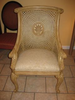 Drexel Heritage Palm Court Cane Dining Chair Chairs