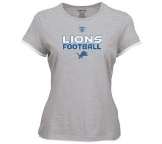 NFL Detroit Lions Womens Plus Size Gemini TooT Shirt —