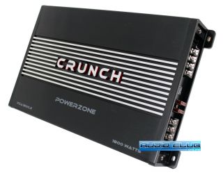 Crunch PZA1800 2 1800W Class AB 2 Channel Car Audio MOSFET Bridgeable