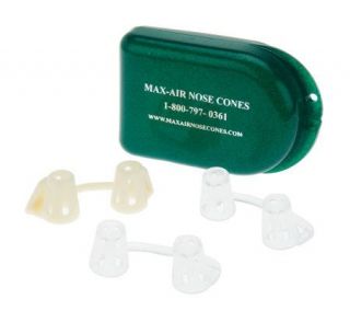 Max Air Nose Cones and Sinus Cones Combo Kit w/ Carrying Case 