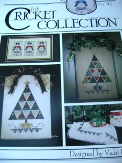 Trees Cross Stitch Cricket Colletion No 92 Christmas