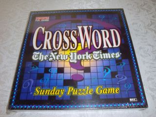 Crossword New York Times Sunday Puzzle Game New