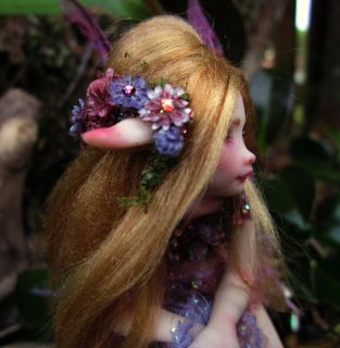 Pretty Garden Flower Fairy  Celia Anne Harris  OOAK