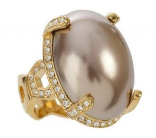 Nolan Millers Beyond Bold Simulated Pearl Ring   J154295