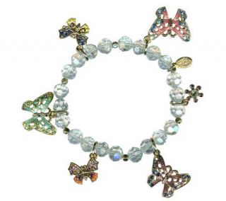 Kirks Folly Butterfly Beauty Stretch Bracelet   J300987