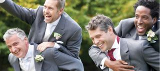 Wedding Mens Ruche Cravat Scrunch Tie Black Free Hanky