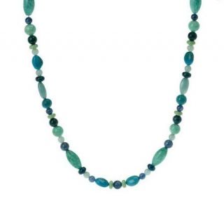 Carolyn Pollack Changing Seasons Sterling 19 Bead Necklace   J266712