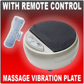 New Crazy Fit Vibration Plate Massager Remote Machine