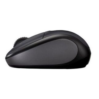   Logitech V220 Cordless Optical Wireless Notebook Mouse   Dark Gray