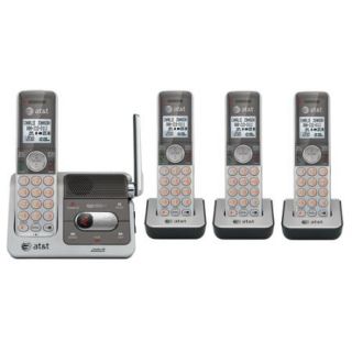 At T DECT 6 0 Cordless Phone System Answering HD Audtio 4 Handsets ATT