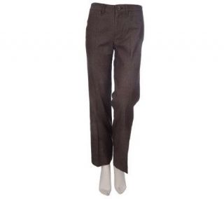 Motto Yarn dyed Twill Fly Front Bootcut Trouser Pants   A95258