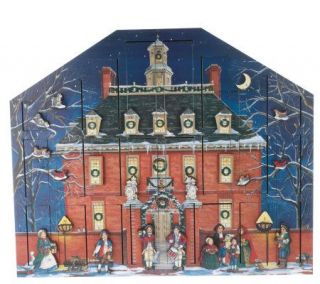 WilliamsburgHom Byers Choice Governors Palace Advent Calendar