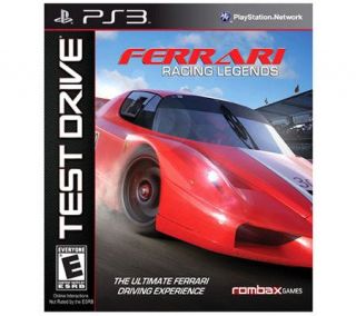 Test Drive Ferrari Legends   PS3 —