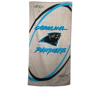 NFL Carolina Panthers Two Pack Fiber Beach Towel —