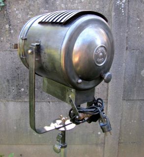 French Machine Age Spot Light Cremer Industrial Lamp N3