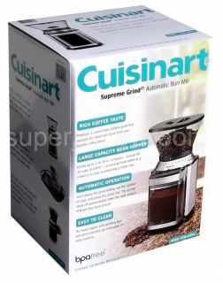 New Cuisinart CCM 16PC1 Supreme Grind Automatic Burr Coffee Mill 8oz