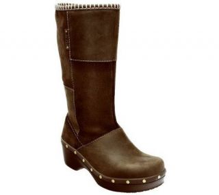 Crocs Womens Cobbler Studded Leather Boots —