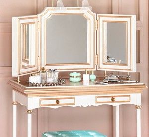 Silkstone Vanity And Bench for Silkstone Barbie Gold Label NRFB