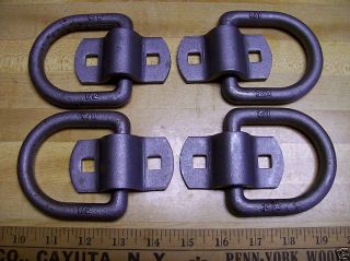 Bolt or Weld on 1 2 D Ring Trailer Cargo Strap Tie Down