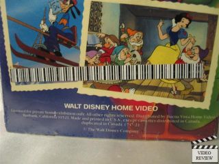 Jiminy Crickets Christmas VHS Walt Disney Home Video