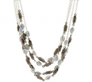 RLM Studio Sterling & Cultured Pearl Shimmering Lights Necklace 