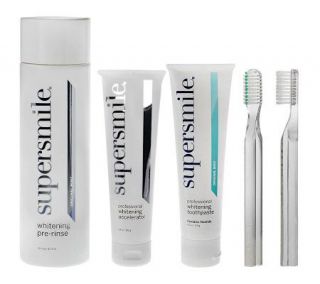 Supersmile WhiteningSystem with Rinse & Toothbrushes Auto Delivery