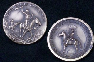 Custer Battle Centennial Commemorative Medallion 1876
