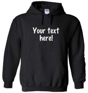 New Custom Customized Personalized Hoodie Sweatshirt
