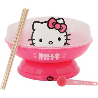sakar hello kitty cotton candy maker app96209 pink easy detachable
