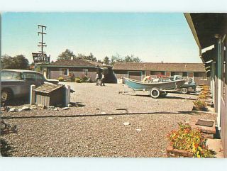  Pre 1980 Old Cars Elite Motel Crescent City California CA U1680