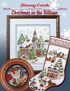 Stoney Creek Christmas in The Village Cross Stitch Pattern Leaflet