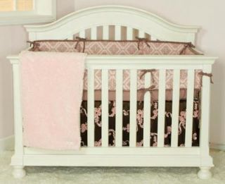 SELBY BY COTTON TALE DESIGNS CUPCAKE 4 PIECE CRIB BEDDING SET   NEW