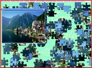 the puzzles are all self contained so you can share