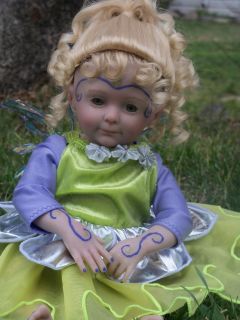 Reborn Baby Girl Cricket Fairy Doll Sculpt by Donna RuBert