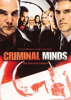 Criminal Minds The Second Season DVD 2007 6 Disc Set