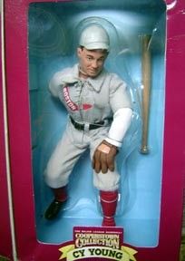 cy young cooperstown collection starting lineup doll