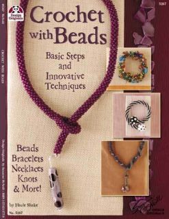 Crochet with Beads Jewelry Beaded Beading Craft Book Bracelets Neck