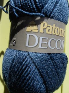 Patons Decor Acrylic Wool Color Rich Country Blue