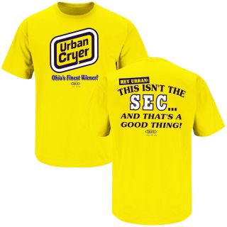 Michigan Wolverines Urban Cryer Anti Ohio State T Shirt Size s 3XL
