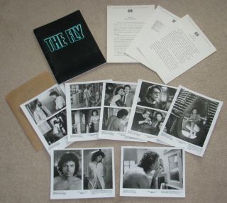  FLY (1986) Original Movie Press Kit   David Cronenberg Jeff Goldblum