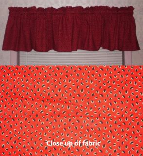 New Watermelon Seeds Kitchen Country Valances Curtains
