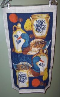 Linen Country Collection Crock Kitchen Towel Bob Goryl