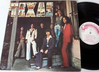 Texas Self Titled LP 1973 Countryrock White Label Promo