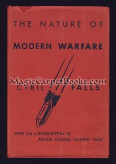 1941 Cyril Falls Nature of Modern Warfare Military History Total War