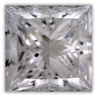 Carat Natural Princess Cut D vs Loose Diamond with Certificate