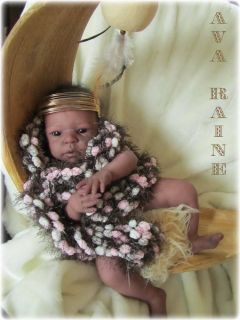Ava Raine Kit by Laura Tuzio Ros Reborn Ethnic Baby Doll