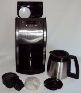 Cuisinart Grind and Brew Thermal Coffee Pot Maker Grinder DGB 600BC